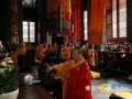 杭州灵隐寺为尼泊尔等地震受灾地区举行消灾祈福法会