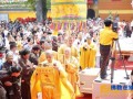 法会—山东临沂甘露寺举行蒙山甘露施食超荐法会(图)