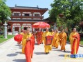 开光—常州宝林禅寺天王殿佛像安座开光法会圆满举行