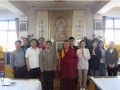 热贡唐卡艺术家嘎藏加措法师参访震旦佛教艺术研究院