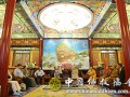 哈萨克斯坦文化与体育部副部长一行到中佛协拜访(图)