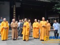 中国佛教协会副会长正慈法师一行到访成都文殊院