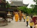 上海市佛教协会会长慧明法师一行赴五龙禅寺调研