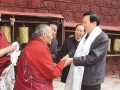 陈全国在楚布寺调研：推动藏传佛教与社会主义社会相适应