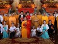 婚姻与信仰结合 山东烟台合卢寺为新人举行佛化婚礼