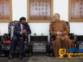 印度驻华大使馆巴拉.巴斯卡公使访问西安大慈恩寺