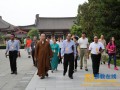 中国—缅甸友好协会一行到陕西西安大慈恩寺参访(图)