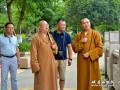 中国佛教协会副会长正慈法师一行参访峨眉山大佛禅院