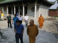 香港恒江集团董事长蔡麟参观广东尼众佛学院