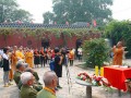 河南佛教学院参与主办纪念抗战胜利70周年名家书画展