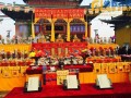 上梁—甘肃省雷音寺大雄宝殿重建上梁法会圆满成功