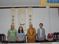 上海美院教授著名画家肖素红参访徐州兴化寺