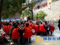 江苏徐州兴化寺邀请徐州老年人吃长寿面