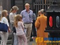 荷兰国王一家参访文殊院 近距离感受寺院文化生活