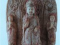 河北省邯郸市考古专家近日修复一尊出土佛教造像