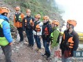 重庆华岩寺救援队举行2016年新年第一练
