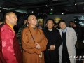 唐卡大师希热布成都办展 永寿大和尚出席
