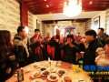 湖州白雀法华寺与信众同聚年夜饭