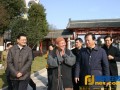 常州市政协、镇江市政协莅临般若山常州宝林禅寺调研
