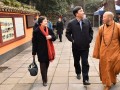南京市政府胡万进副市长一行赴清凉寺调研