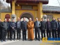 无锡政协主席周敏炜率团参访兴化禅寺
