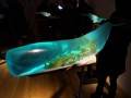 艺术家打造水晶鱼形六道轮回 揭示万物生命循环(图)