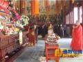 法会—陕西省勉县天灯禅寺举行祝圣、皈依、供灯法会