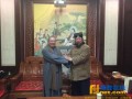 南武当山道教协会会长游玄德一行赴宝林禅寺访问