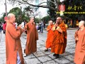 斯里兰卡佛教学与巴利语大学副校长苏玛法师一行赴南普陀寺、闽南佛学院参观座谈