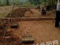 岳阳一建筑工地突然挖出几十座和尚坟墓(图)