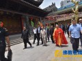 印度总统慕克吉到访广州“达摩西来初地”华林禅寺