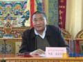 中国佛教协会慈善慰问团抵藏 日喀则举行《十万颂》经书捐赠仪式