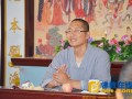 山东三学净苑举办中秋茶话会 为护法义工送祝福