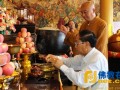 缅甸副总统吴敏瑞先生率代表团赴广西南宁观音禅寺参访