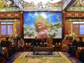 全国政协民宗委主任朱维群一行赴中国佛教协会走访慰问