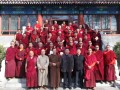 中国藏语系高级佛学院师生赴中国佛学院参访