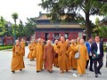 台湾嘉义县义德寺寻根溯源朝圣团一行赴西安大兴善寺参访