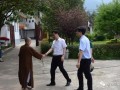 福建福州市晋安区领导赴象峰崇福寺调研