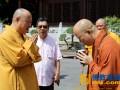 海南省佛教协会会长印顺法师一行赴上海三所寺院参访