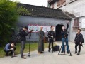 南京大屠杀见证者约翰.马吉之孙参访栖霞古寺