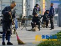 河北邢台大开寺僧俗大众走上街头参与全民洗城活动