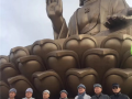 韩国佛教寺院代表访华团一行到山东龙口南山禅寺参访