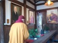 台湾中国佛教会名誉理事长净良长老参访福州市明旸禅师纪念馆