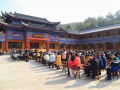 东华禅寺书画院第二届院务会暨迎新慈善画展圆满结束