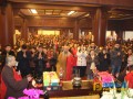 江苏常州淹城般若山宝林禅寺岁末聚会活动举行
