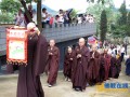 中国佛教协会副会长圣辉法师一行到永州沉香寺视察