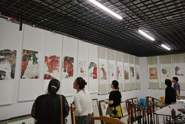 曾醉画展