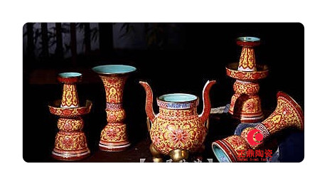 供应寺庙摆设瓷器 提供寺庙陶瓷用品 寺庙陶瓷香炉图1