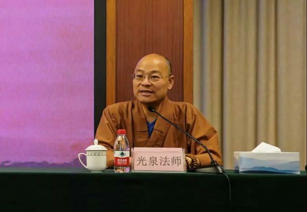 佛教-台州市椒江区佛教参访团访问杭州灵隐寺