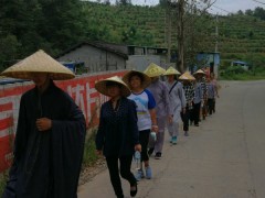 江西青原山净居禅寺第二届“重走行思路，朝礼南华寺”礼祖行脚活动（第十一天）